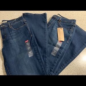 “Just Reduced” NWT 2 pairs Women Levi’s Jeans